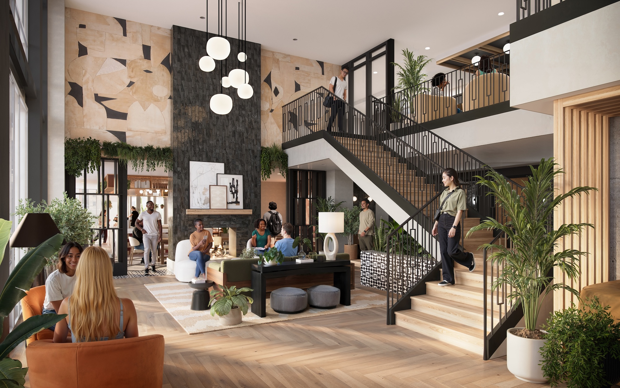 Rambler College Park lobby near University of Maryland